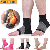 1paar pahkluu traksidega kompressioonhülss naistele meestele, jalatugi neuropaatiavalu, Achilleuse kõõlusepõletiku ja plantaarfastsiidi leevendamiseks