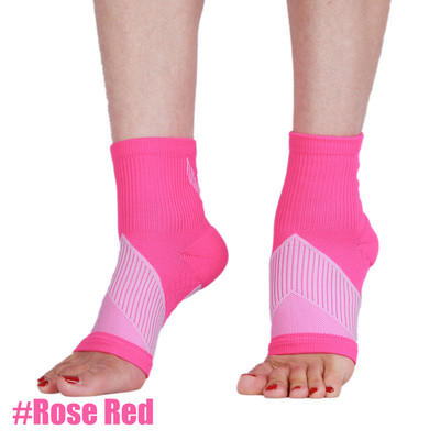 1paar pahkluu traksidega kompressioonhülss naistele meestele, jalatugi neuropaatiavalu, Achilleuse kõõlusepõletiku ja plantaarfastsiidi leevendamiseks