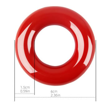 Golf Swing Weight Ring Κόκκινο/Μαύρο Golf Club Swing Trainer Rings Ζυγισμένο αξεσουάρ γκολφ κατάλληλο για εξάσκηση γκολφ