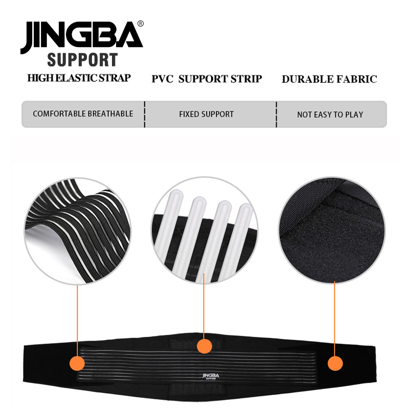 JINGBA SUPPORT Vīriešu vidukļa trenažieris atbalsts saunas tērpu modelēšanai ķermeņa veidotāja jostas svara samazināšanai Cincher Slim Faja sporta treniņu korsete