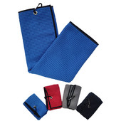 1 kom ručnik za golf višebojna krpa za suđe za igrača golfa crvena plava siva crna s kopčom Tkanina od mikrovlakana upotreba za golf loptice palica za golf novo