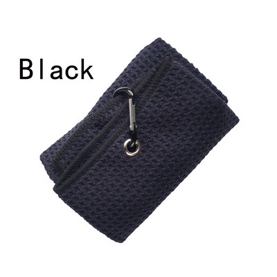 1 kom ručnik za golf višebojna krpa za suđe za igrača golfa crvena plava siva crna s kopčom Tkanina od mikrovlakana upotreba za golf loptice palica za golf novo