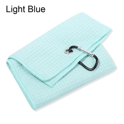 Mikrokiust puuvillane golfirätik karabiinikonksuga puhastab golfikepid golfirätikupallid käte puhastusrätikud 3050 cm