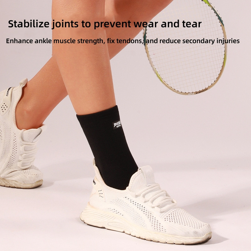 1 tk Spordikaitsevarustus jalgpall Hüppeliigese tugi Korvpall Pahkluu tugi nailon hüppeliigese survetugi