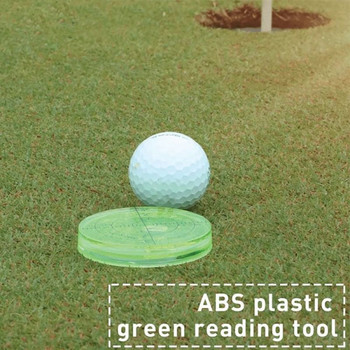Pro Putt Green Reader Poratble Golf Putting Tool For Golfer Golf Ball Marker High Precision Level Aid Аксесоари за голф