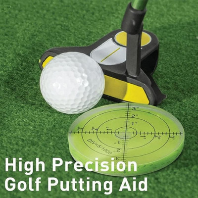Pro Putt Green Reader nešiojamas golfo dėjimo įrankis golfo žaidėjo golfo kamuoliukų žymekliui. Didelio tikslumo pagalbos golfo priedai
