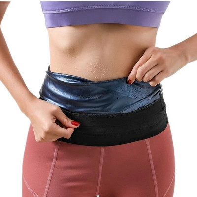Тример за талия Унисекс Belly Wrap Workout Sports Sweat Band AB Trainer Weight Loss Body Shaper Tummy Control Slimming Belt