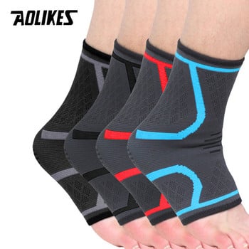 AOLIKES 1PCS Ankle Brace for Women & Men, Ankle Support Sleeve & Ankle Wrap - Compression Ankle Brace for Sprained Ankle