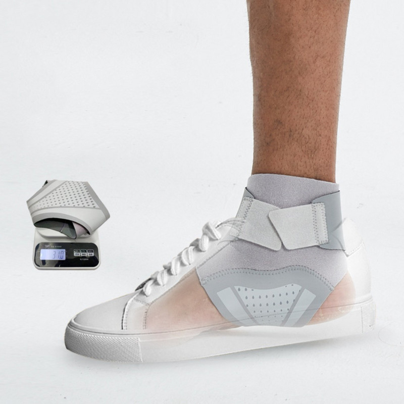 Ērts regulējams potītes balsts elastīgs neilona gumijas potītes kompresijas atbalsts potītes stiprinājuma pēdu pārsējs sastiepumu novēršanai