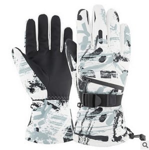 Mănuși de schi profesionale, cu ecran tactil, fleece, iarnă, calde, pentru snowboard, ultraușoare, impermeabile, pentru motociclete, pentru zăpadă.