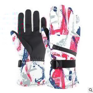 Mănuși de schi profesionale, cu ecran tactil, fleece, iarnă, calde, pentru snowboard, ultraușoare, impermeabile, pentru motociclete, pentru zăpadă.