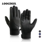 Γάντια σκι LOOGDEEL Αδιάβροχα Unisex Outdoor Sports Warmth Snowboard Cut Snowboard Snow Skiing Gloves Αντιολισθητική οθόνη αφής