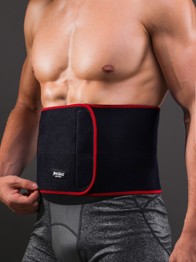 JINGBA SUPPORT Profesionāls regulējams vidukļa trimmeris Slim fit vēdera jostasvietas sviedru josta Vidukļa muguras atbalsta josta Fitness
