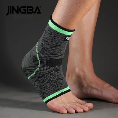 JINGBA SUPPORT 1 TK 3D Compression nailonist pahkluu tugikaitse jalgpall korvpall pahkluu tugi Tobillera Deportiva
