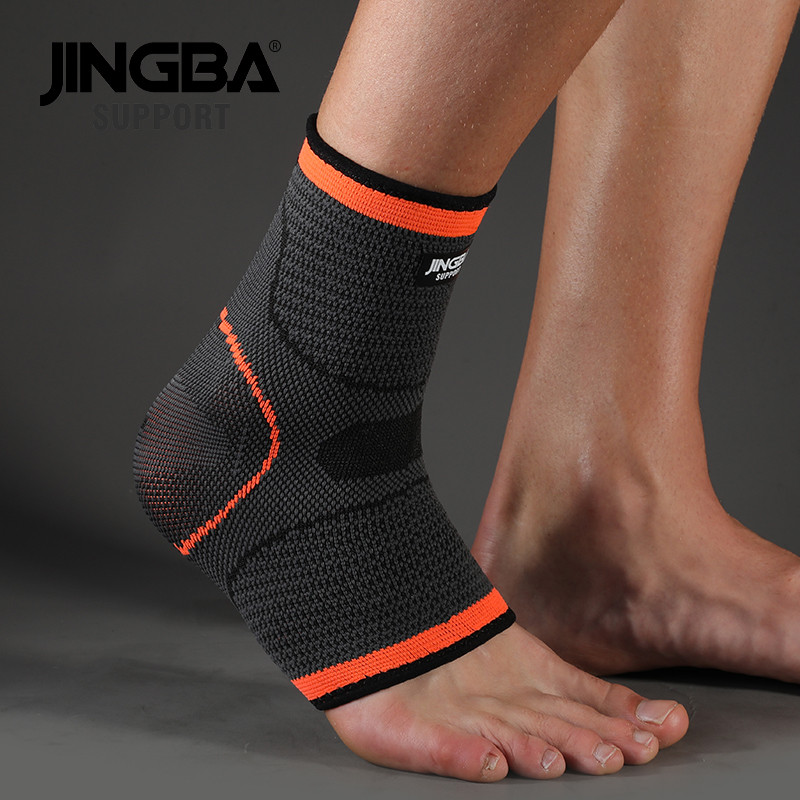 JINGBA SUPPORT 1 TK 3D Compression nailonist pahkluu tugikaitse jalgpall korvpall pahkluu tugi Tobillera Deportiva