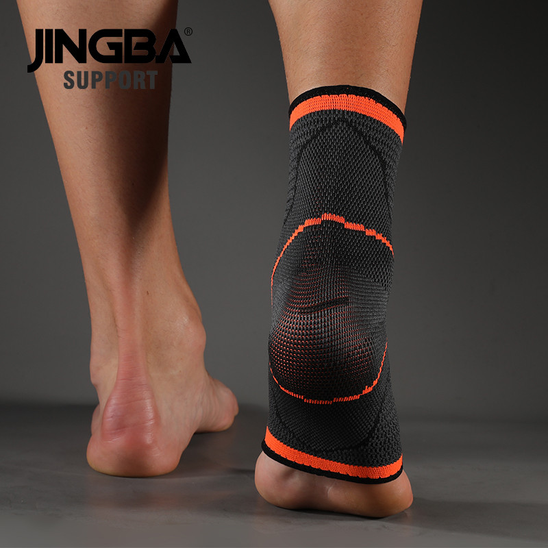 JINGBA SUPPORT 1 TK 3D Compression nailonist pahkluu tugikaitse jalgpall korvpall pahkluu tugi Tobillera Deportiva