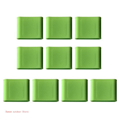 Set 10 buc. Manșoane pentru degete Tuburi pentru degete din silicon pentru baschet Tenis Golf