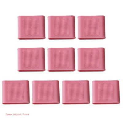 Set 10 buc. Manșoane pentru degete Tuburi pentru degete din silicon pentru baschet Tenis Golf