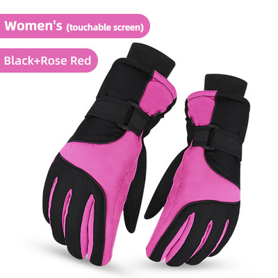 PHMAX Suusakindad Talvised Tuulekindlad Lumelauakindad Meestele Naiste Tuulekindlad termofliisist puutetundliku ekraaniga soojendusega kindad