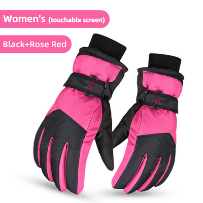 PHMAX Suusakindad Talvised Tuulekindlad Lumelauakindad Meestele Naiste Tuulekindlad termofliisist puutetundliku ekraaniga soojendusega kindad