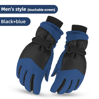 PHMAX Suusakindad Talvised Tuulekindlad Lumelauakindad Meestele Naiste Tuulekindlad termofliisist puutetundliku ekraaniga soojendusega kindad