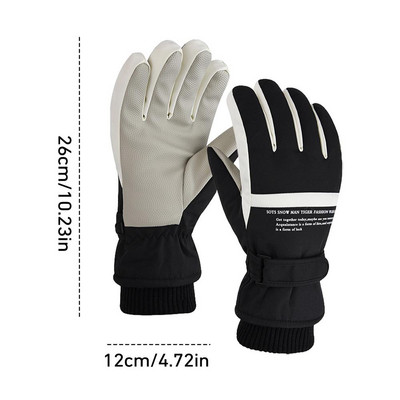 Talvised soojad kindad suusakindad sooja puuteekraaniga kindad veekindlad libisemisvastased matkamiseks sõitmiseks jalgrattasõiduks suusatamiseks naistele meestele