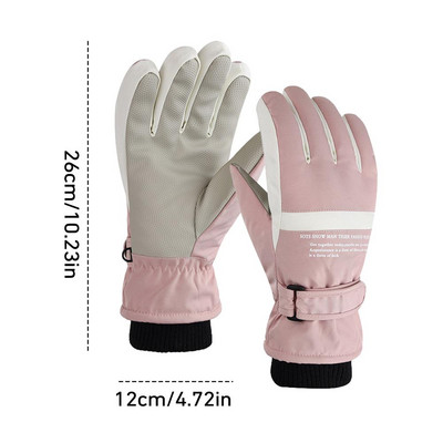 Talvised soojad kindad suusakindad sooja puuteekraaniga kindad veekindlad libisemisvastased matkamiseks sõitmiseks jalgrattasõiduks suusatamiseks naistele meestele