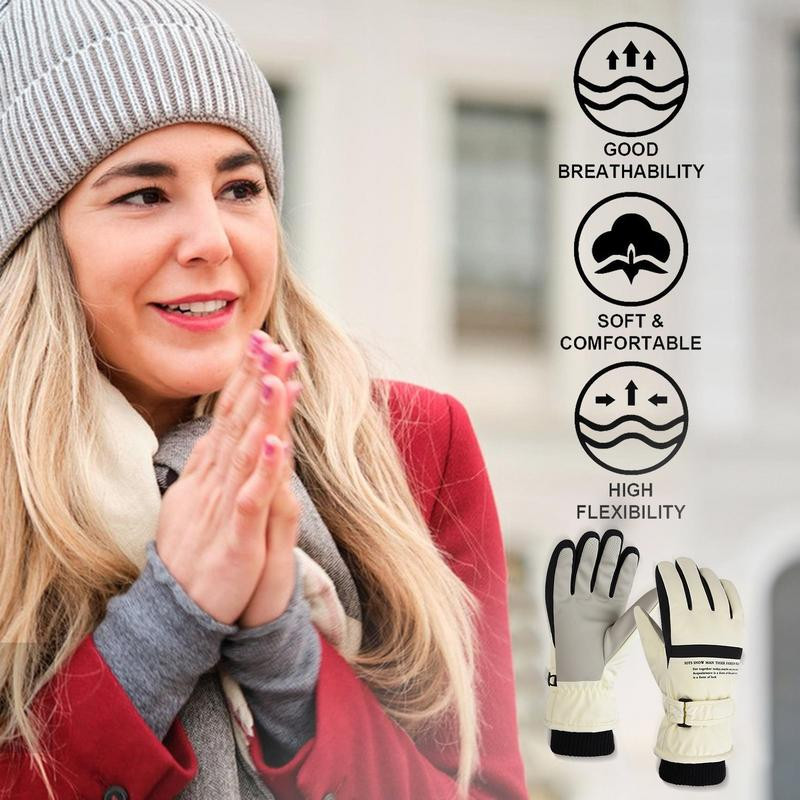 Talvised soojad kindad suusakindad sooja puuteekraaniga kindad veekindlad libisemisvastased matkamiseks sõitmiseks jalgrattasõiduks suusatamiseks naistele meestele