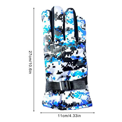 Termilised kindad Soojendusega puuteekraaniga kindad Käte soojendajad Laetav Aku Veekindlad Talvekindad Meestele Naistele 3