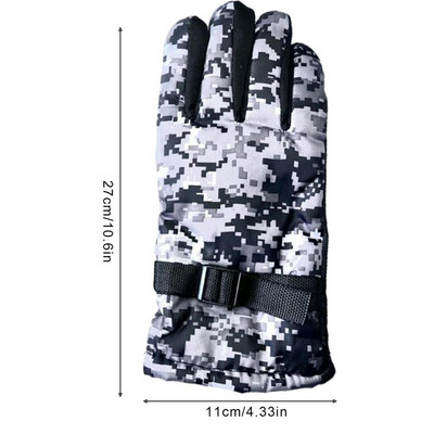 Termilised kindad Soojendusega puuteekraaniga kindad Käte soojendajad Laetav Aku Veekindlad Talvekindad Meestele Naistele 3