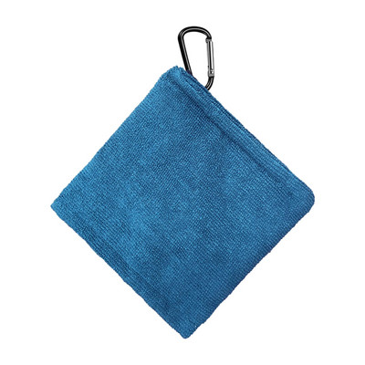 Πετσέτα για μπάλα του γκολφ με κλιπ Μικρά αξεσουάρ γκολφ 5,5 x 5,5 ιντσών Πετσέτα καθαρισμού μπάλας του γκολφ Πανί αξεσουάρ γκολφ Δώρο γκολφ