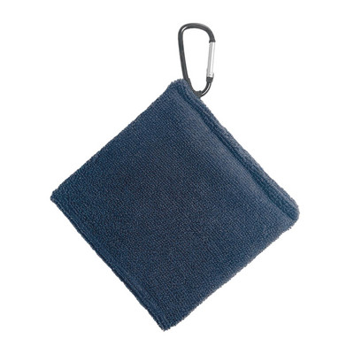 Πετσέτα για μπάλα του γκολφ με κλιπ Μικρά αξεσουάρ γκολφ 5,5 x 5,5 ιντσών Πετσέτα καθαρισμού μπάλας του γκολφ Πανί αξεσουάρ γκολφ Δώρο γκολφ