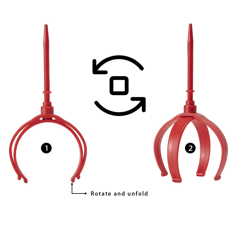 Golfipargi pallikork Vastupidav kaasaskantav kummist golfipalli retriiveri haarats golfi treenimisvahendite tarvikud