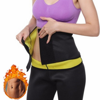 Сауна Waist Trainer Slimming Belt Men Gym Fitness Cincher Belly Control Corset Sweat Fat Burning Women Body Shaper Отслабване