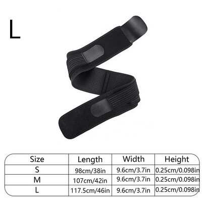 Ristluu vöö elastne puusa tugi Reguleeritav tugivöö libisemisvastane puusatugi, mis leevendab ebamugavustunnet vaagna alaselja piirkonnas