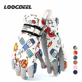 LOOGDEEL Talvine Soe Suusakindad Laste Puuteekraan Veekindel tuulekindel Jalgrattasõit Lumelaud Suusad Sport Labakindad Tüdrukud Poisid