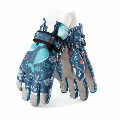 LOOGDEEL Talvine Soe Suusakindad Laste Puuteekraan Veekindel tuulekindel Jalgrattasõit Lumelaud Suusad Sport Labakindad Tüdrukud Poisid