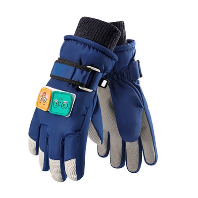 LOOGDEEL Talvine Soe Suusakindad Laste Puuteekraan Veekindel tuulekindel Jalgrattasõit Lumelaud Suusad Sport Labakindad Tüdrukud Poisid