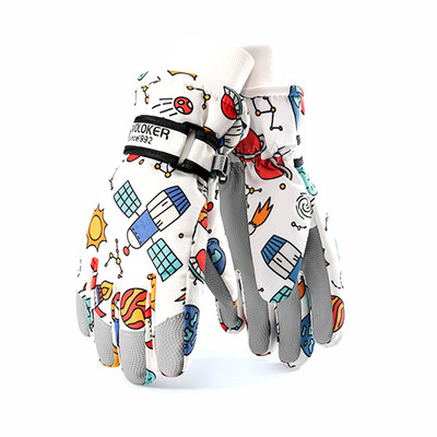 LOOGDEEL Talvine Soe Suusakindad Laste Puuteekraan Veekindel tuulekindel Jalgrattasõit Lumelaud Suusad Sport Labakindad Tüdrukud Poisid