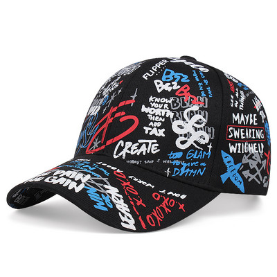 Meeste müts Fashion Mountain Tikitud pesapallimüts välistingimustes golfikübar meeste naiste spordi päikesemüts hulgimüük