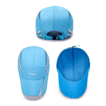 Риболовни шапки за голф на открито за мъже Бързосъхнещи водоустойчиви дамски мъжки бейзболни шапки Регулируеми спортни летни слънчеви шапки