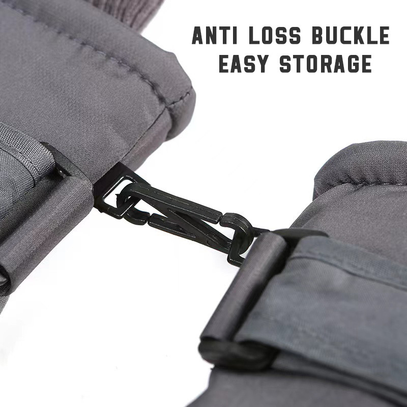 CyeeLife Winter Warm Full Fingers Ūdensizturīgs Riteņbraukšana Āra Sports Skriešana Motociklu Slēpošana Skārienekrāna Flīsa cimdi