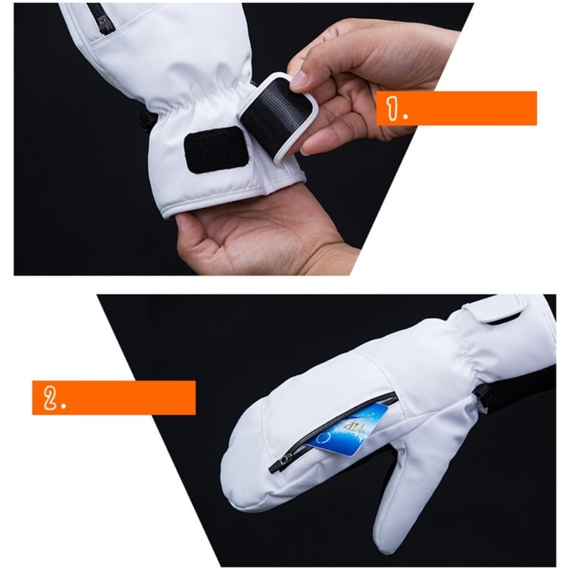 Veekindlad lumelauakindad Puuteekraaniga suusakindad Termilised paksud suusakindad