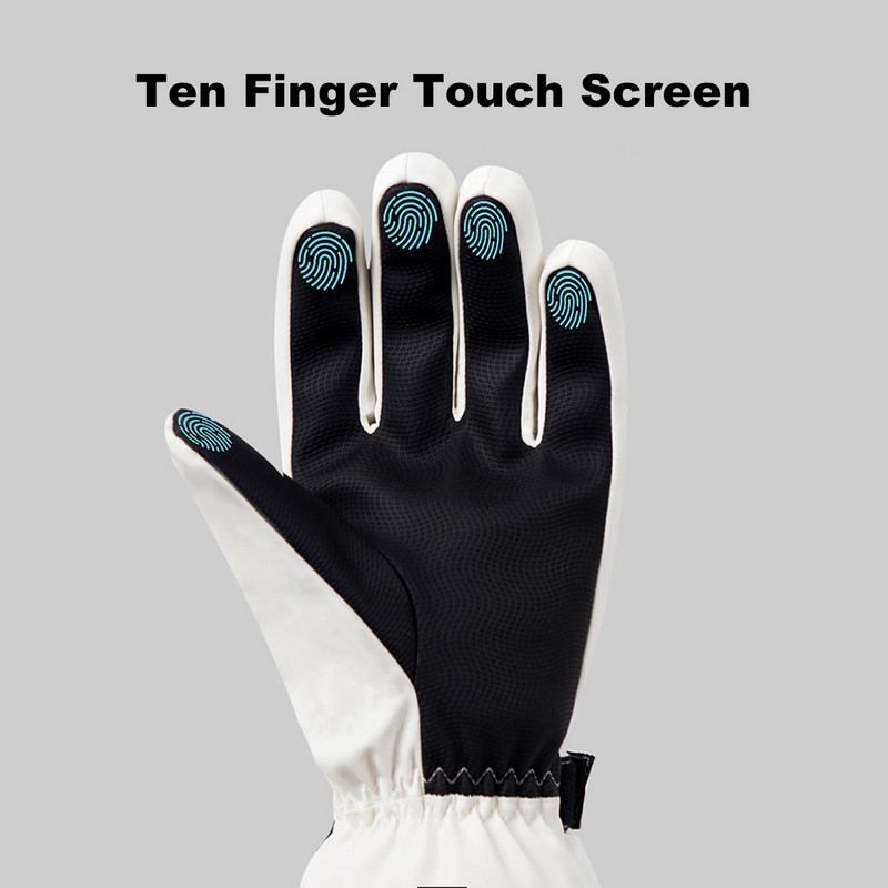 Ανδρικά γυναικεία γάντια χειμερινού σκι Αδιάβροχα υπερελαφριά γάντια snowboard με οθόνη αφής μοτοσικλέτας ιππασία Keep Warm Αντιανεμικά γάντια