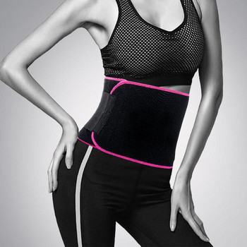 Женска моделираща каишка Дамска регулируема талия Колан за трениране на корема Belly Trimmer Sweat Training Girdle корсет пояс за похудения