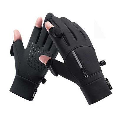 LOOGDEEL síkesztyűk kültéri sportok melege teljes ujjú vízálló snowboard hó síléc hideg szélálló lovaglás futókesztyű férfi