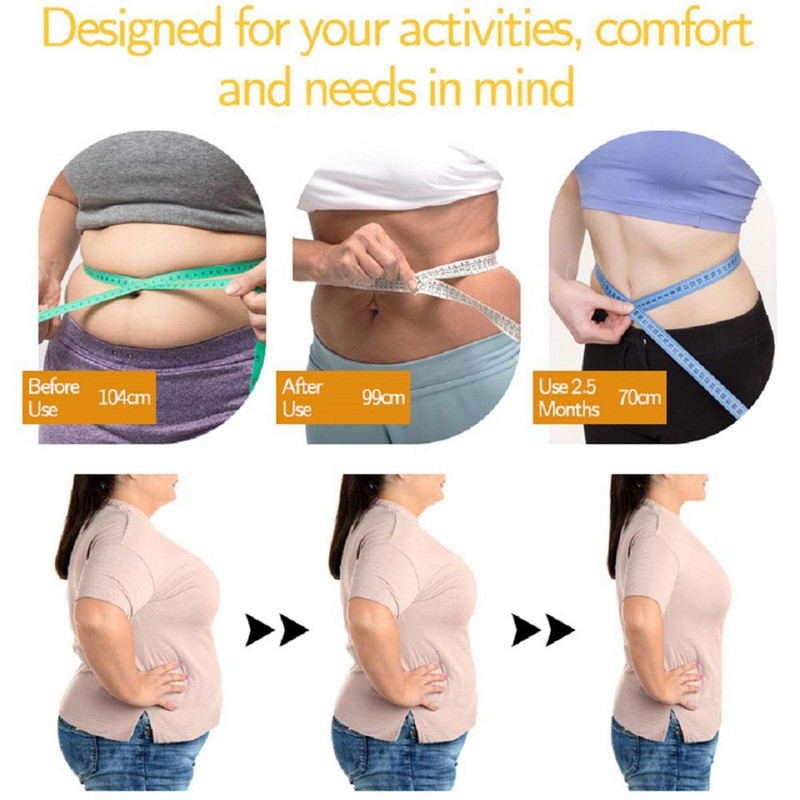 S-3XL Sauna Trimmer talie Benly Wrap Antrenament Banda de transpirație Antrenor abdominal Pierdere în greutate Body Shaper Control burtă Cureaua de slăbit