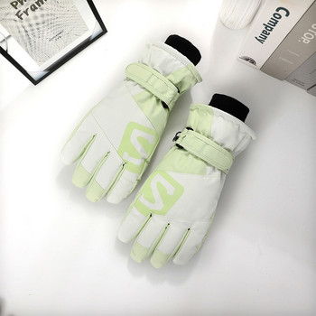 Χειμερινά ζεστά γάντια σκι Αθλητικά γάντια για σκι εξωτερικού χώρου Αντιανεμικά ανδρικά γάντια γυναικεία αδιάβροχα γάντια σκι ποδηλασίας αναπνοής