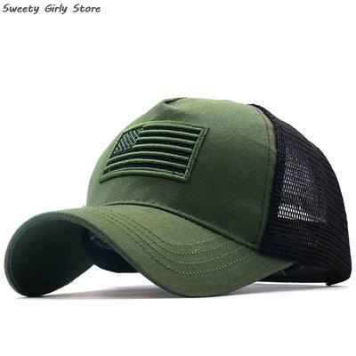 Șepci de golf la modă americană Vizieri de protecție solară de vară Pălărie unisex șapcă sport cu plasă mozaic Baschet Fotbal Tenis Caschetă