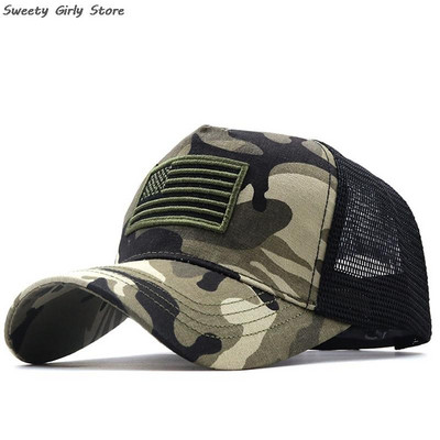 Șepci de golf la modă americană Vizieri de protecție solară de vară Pălărie unisex șapcă sport cu plasă mozaic Baschet Fotbal Tenis Caschetă